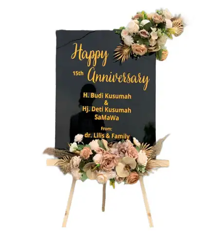 Papan Bunga Akrilik Taman Rahayu