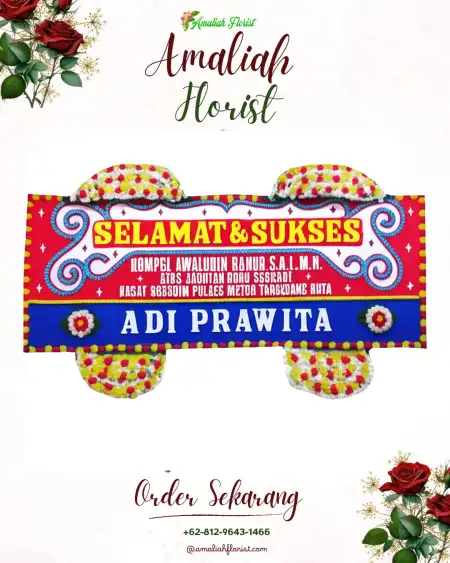 Papan Bunga Ucapan Selamat Taman Rahayu